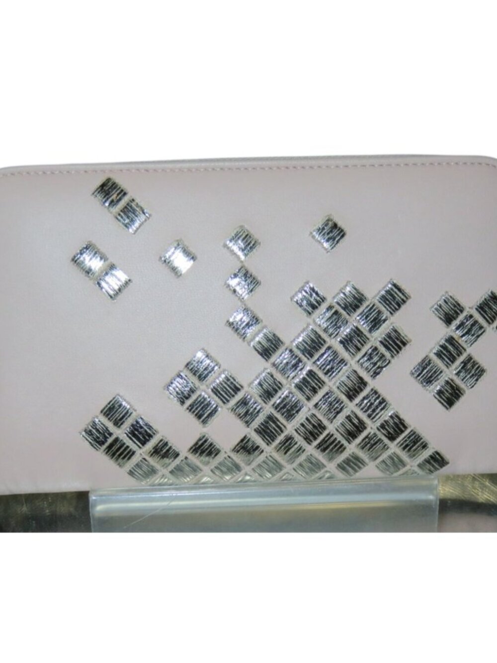 Bottega Veneta Blush Pink Intrecciato Weave Italian Leather Full Zip Long Wallet